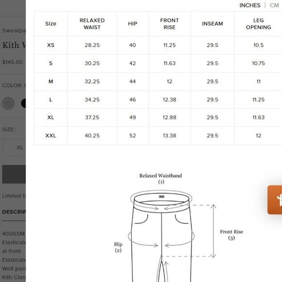 KITH Jackson Pant nylon overlay joggers Landmarks Collection Large burgundy - Picture 3 of 15